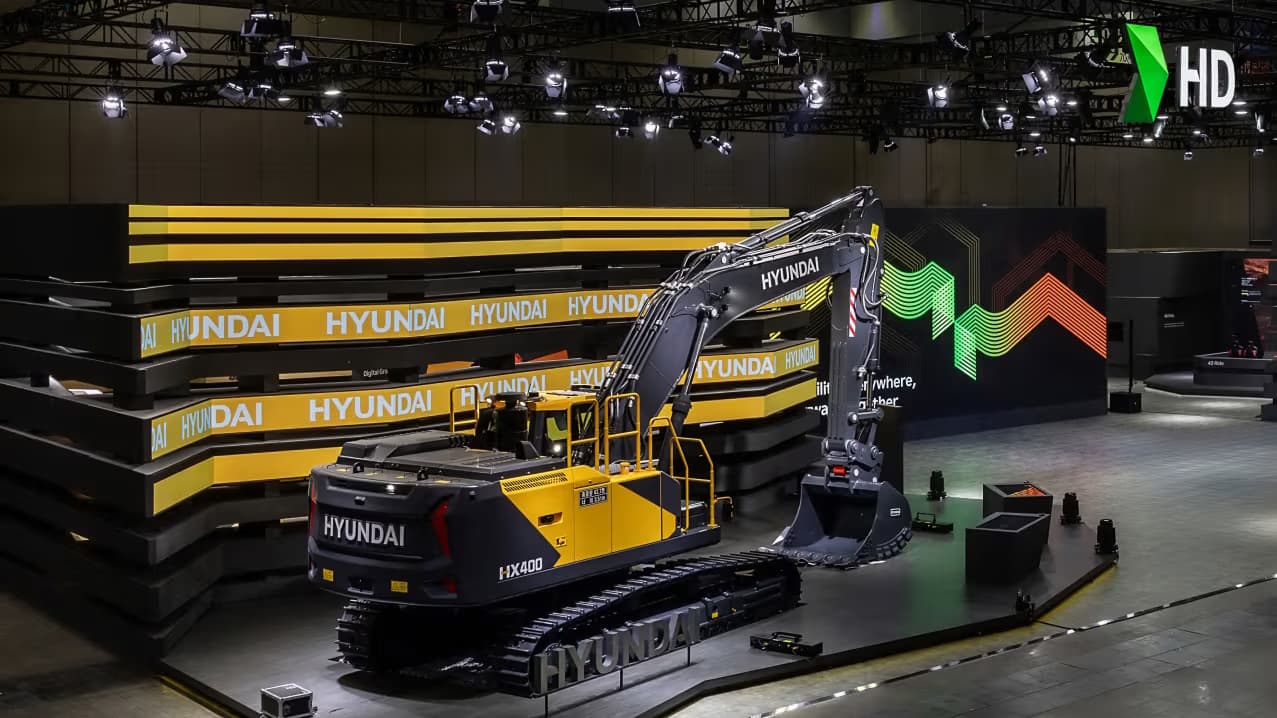 HD Hyundai Meluncurkan Model Peralatan Konstruksi Cerdas Baru di Seoul Mobility Show