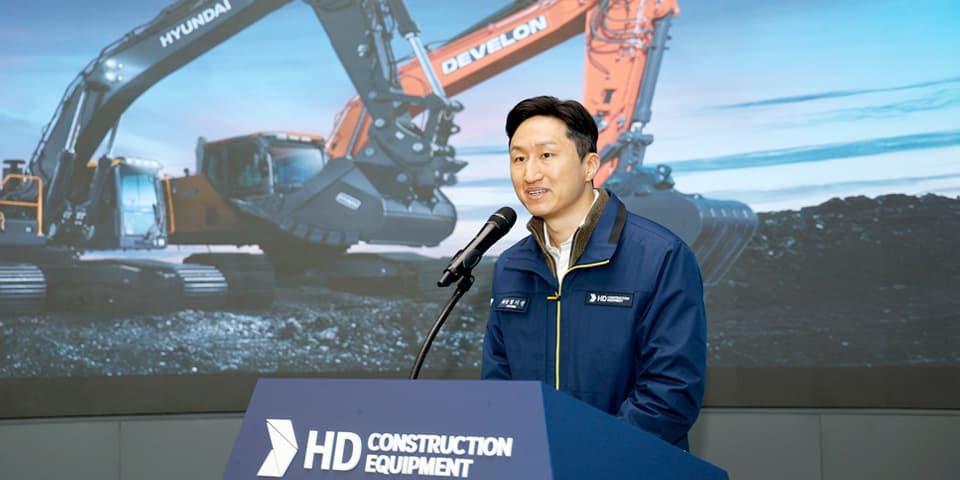 HD Construction Equipment Launches with Ambitious Goals: "Aiming for 14.8 Trillion Won in Sales by 2030"